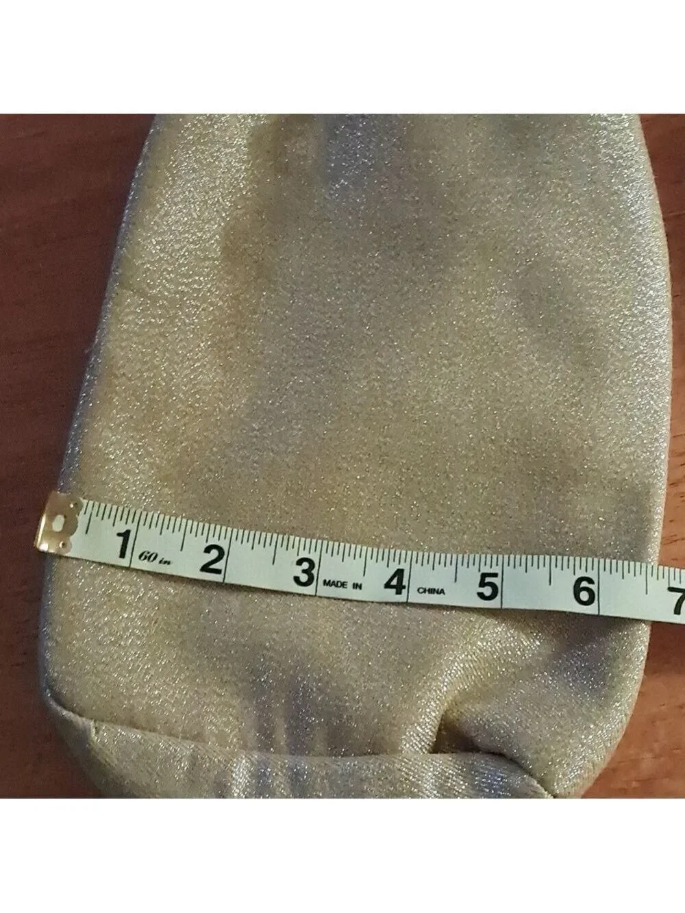 Lancôme Gold Cosmetic Bag